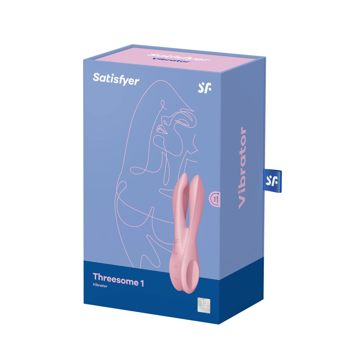 Massaggiatore Satisfyer Threesome 1 Rosa